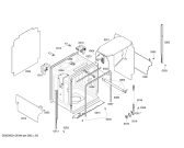 Схема №3 DB4565MW Insight с изображением Корзина для посуды для электропосудомоечной машины Bosch 00662962