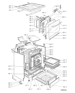Схема №2 ACM 362 D/WH с изображением Направляющая для духового шкафа Whirlpool 481946238931