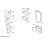 Схема №2 KIV34A21FF с изображением Дверь для холодильной камеры Siemens 00243950
