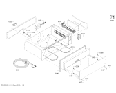 Схема №2 WDC36JP с изображением Стеклянная полка для электропечи Bosch 00771920