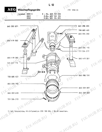 Взрыв-схема посудомоечной машины Aeg LAV2000 E - Схема узла Section4