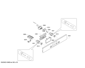 Схема №3 HBA13B221B с изображением Фронтальное стекло для духового шкафа Bosch 00683508