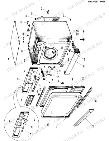 Схема №2 ILB6XIT (F000558) с изображением Фильтр насоса (помпы) для стиральной машины Indesit C00024132