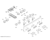 Схема №3 HCE722123V с изображением Панель управления для духового шкафа Bosch 00700236