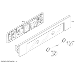 Схема №3 HBL3520UC с изображением Дверь для плиты (духовки) Bosch 00479284
