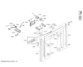 Схема №3 HB23GB650J с изображением Панель управления для плиты (духовки) Siemens 00247732