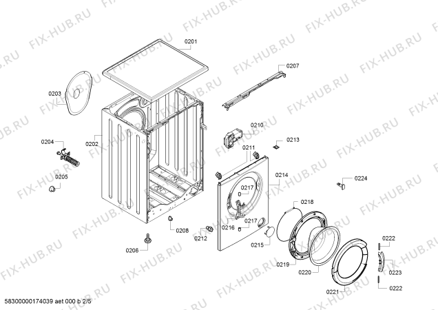 Схема №3 3TS764BE varioperfect с изображением Панель управления для стиралки Bosch 11007914