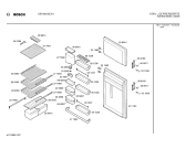 Схема №1 F6542 с изображением Поднос для холодильной камеры Bosch 00093686