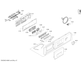 Схема №1 WKD28350GB с изображением Панель управления для стиральной машины Bosch 00701466