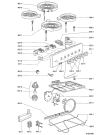 Схема №1 SMZK 5540 IN с изображением Переключатель для плиты (духовки) Whirlpool 481241128724