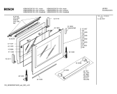 Схема №2 HBN630250F с изображением Фронтальное стекло для электропечи Bosch 00474051