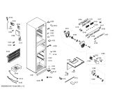 Схема №1 KGF29241 с изображением Дверь для холодильника Bosch 00242257