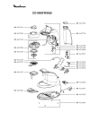 Схема №1 CD1005FR/9Q0 с изображением Крышечка для кофеварки (кофемашины) Moulinex MS-622789