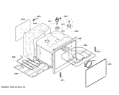 Схема №2 HBA41B350J с изображением Панель управления для духового шкафа Bosch 00674186