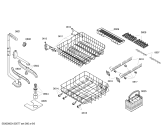 Схема №3 SGS56E32EU с изображением Панель управления для посудомоечной машины Bosch 00668036