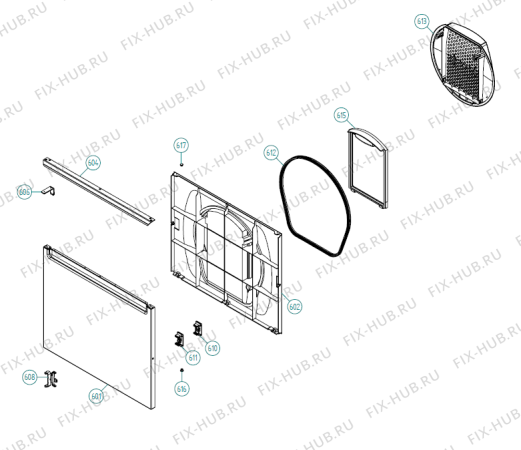 Взрыв-схема стиральной машины Gorenje T760 JP   -White #21576010-6 (900002591, TD33JP) - Схема узла 06