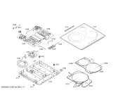 Схема №1 3ET815XP с изображением Стеклокерамика для электропечи Bosch 00475937