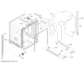 Схема №1 SHX3AR72UC SilencePlus 50dB с изображением Корзина для посуды для посудомоечной машины Bosch 00688505