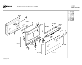 Схема №3 E1863N0 MEGA SE 1869 с изображением Внутренняя дверь для духового шкафа Bosch 00366461