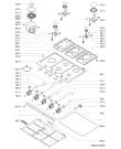 Схема №1 TGW 5595 IN с изображением Шланг для плиты (духовки) Whirlpool 481253049033