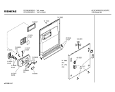 Схема №2 SE53A600GB с изображением Панель управления для посудомойки Siemens 00431014