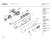 Схема №5 SE25831GB Avantgarde с изображением Кнопка для посудомойки Siemens 00175444