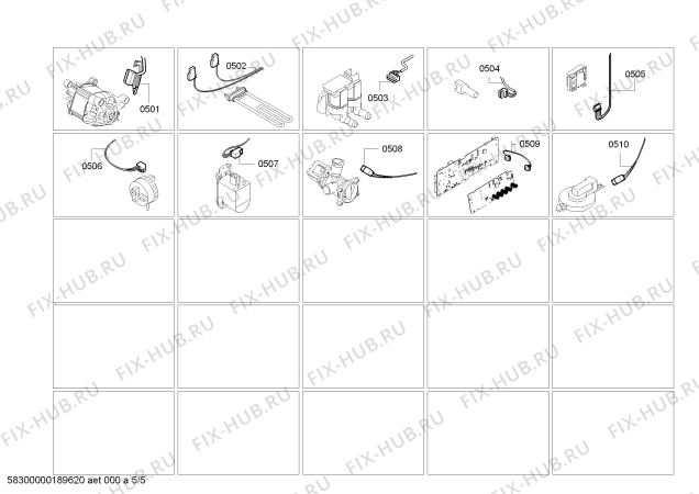 Схема №2 WAE283E25 Edition 25 с изображением Панель управления для стиралки Bosch 11007184