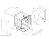 Схема №2 SMS53E02TR с изображением Панель управления для посудомоечной машины Bosch 00704654
