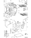 Схема №2 ADG62301IX (F091618) с изображением Наставление для посудомоечной машины Indesit C00349398