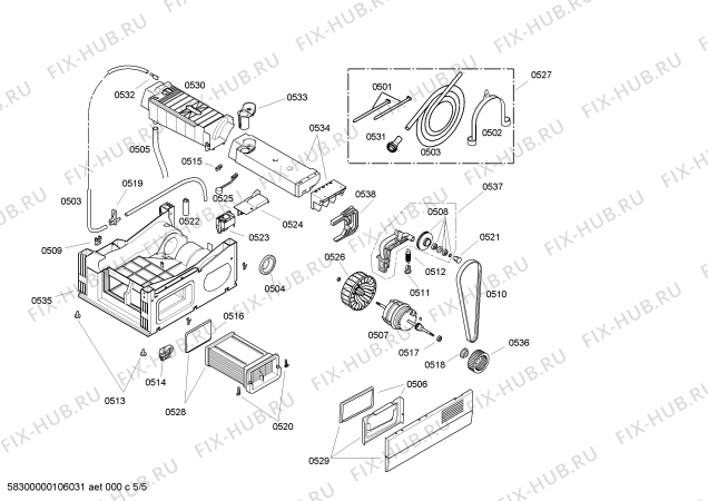 Схема №4 WTL6101EU Maxx WTL6101 с изображением Сменная пленка для сушилки Bosch 00490128