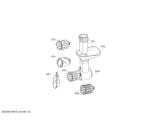 Схема №1 MFW26070 с изображением Крупомолка для электромясорубки Bosch 00754372