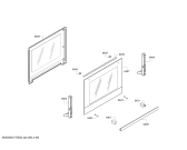 Схема №2 VVH32C5450 с изображением Панель управления для духового шкафа Bosch 00791199
