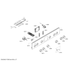 Схема №3 FRS5111EML с изображением Фронтальное стекло для духового шкафа Bosch 00712102