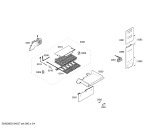 Схема №2 KGN36A90 с изображением Дверь морозильной камеры для холодильника Bosch 00680153