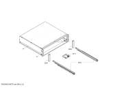 Схема №1 HW1405A2 с изображением Панель для шкафа для подогрева посуды Siemens 00682173