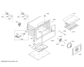 Схема №5 HII8055C с изображением Выдвижной ящик для электропечи Bosch 00775744