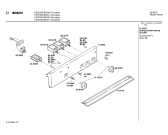 Схема №3 HES502H65 с изображением Панель для электропечи Bosch 00118943
