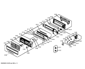Схема №1 B1ZMI24903 с изображением Рамка для сплит-системы Bosch 00649927