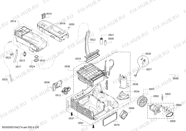 Схема №4 WTY87782 HomeProfessional SelfCleaning Condenser с изображением Дисплейный модуль запрограммирован для электросушки Bosch 00638544