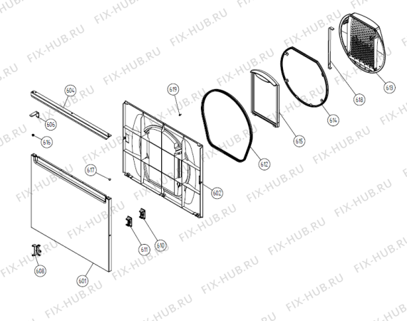 Взрыв-схема стиральной машины Gorenje T712 DK   -White (900002528, TD25.3) - Схема узла 06