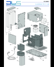 Схема №1 LATTISSIMA ONE F111 W с изображением Провод для кофеварки (кофемашины) DELONGHI 5013212931