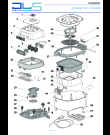 Схема №1 FH2184.BK IDEALFRY с изображением Ручка для электротостера DELONGHI 7312580779