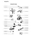 Схема №1 RO5227R1/4Q0 с изображением Крышечка для электропылесоса Rowenta RS-RT900153