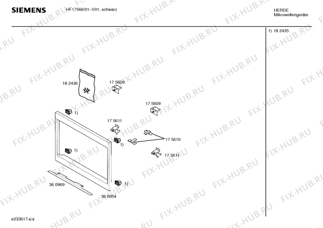 Схема №1 HF16045 с изображением Кулинарная книга для микроволновой печи Siemens 00525559