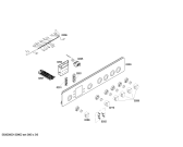 Схема №5 HM744506N с изображением Столешница для плиты (духовки) Siemens 00243706