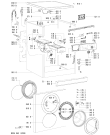 Схема №1 WAK 7440 с изображением Декоративная панель для стиралки Whirlpool 481245217896