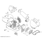 Схема №2 BX12122 BOSCH BX1 parquet 2000W с изображением Рамка для мини-пылесоса Bosch 00642878