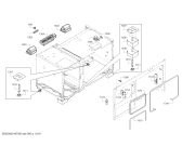 Схема №8 PRD48NCSGC с изображением Вставная полка для электропечи Bosch 00774616