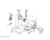 Схема №1 MUM4405UC Compact с изображением Крышка для кухонного измельчителя Bosch 00755216