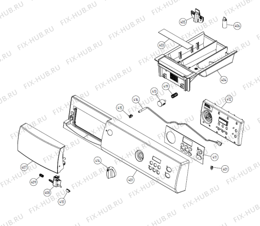 Взрыв-схема стиральной машины Gorenje FT 2542 SE   -White (335896, WM50SE) - Схема узла 04